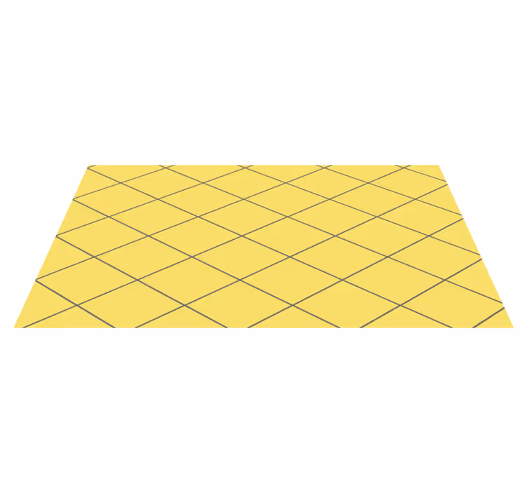 Alfombra vinílica nórdica rombos pantone - TenVinilo