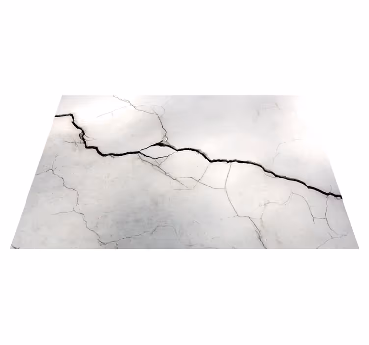 Alfombras vinílicas modernas Bonito fondo gris grietas - TenVinilo