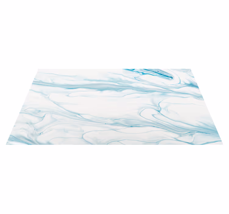 Alfombra vinílica baño relajantes remolinos de agua - TenVinilo