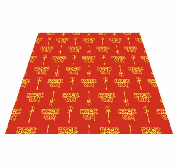 Alfombra vinílica juvenil patrón roca roja - TenVinilo