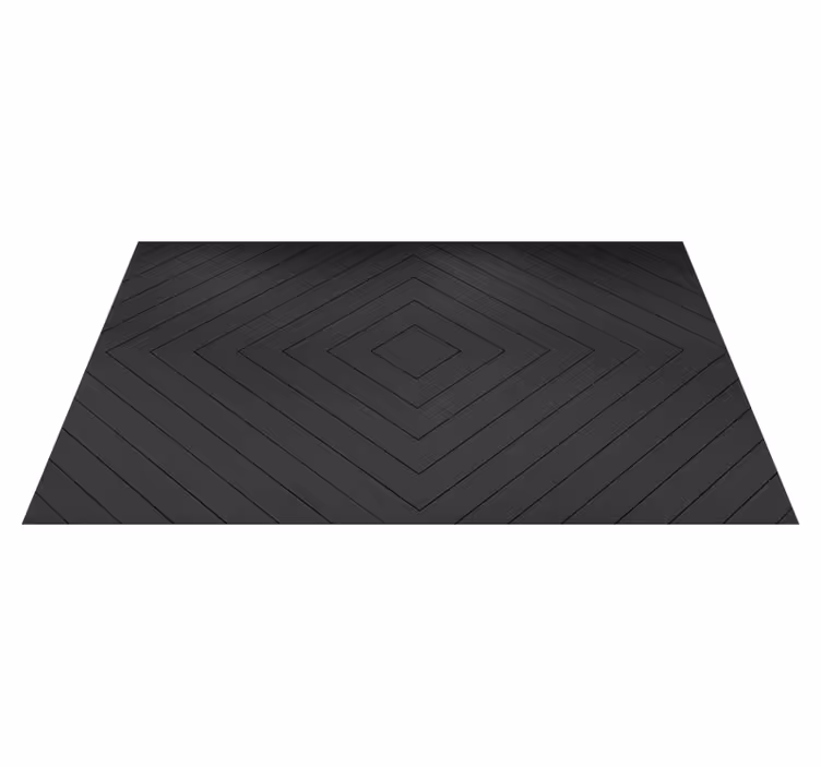 Alfombra vinílica moderna suelo con diseño de diamantes - TenVinilo