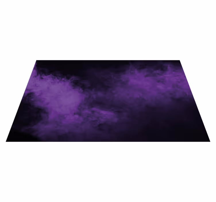 Alfombra vinílica dormitorio Fondo de humo violeta - TenVinilo