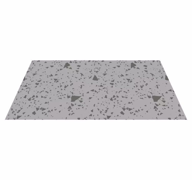 Alfombra vinílica textura Patrón de terrazo de colores cálidos - TenVinilo