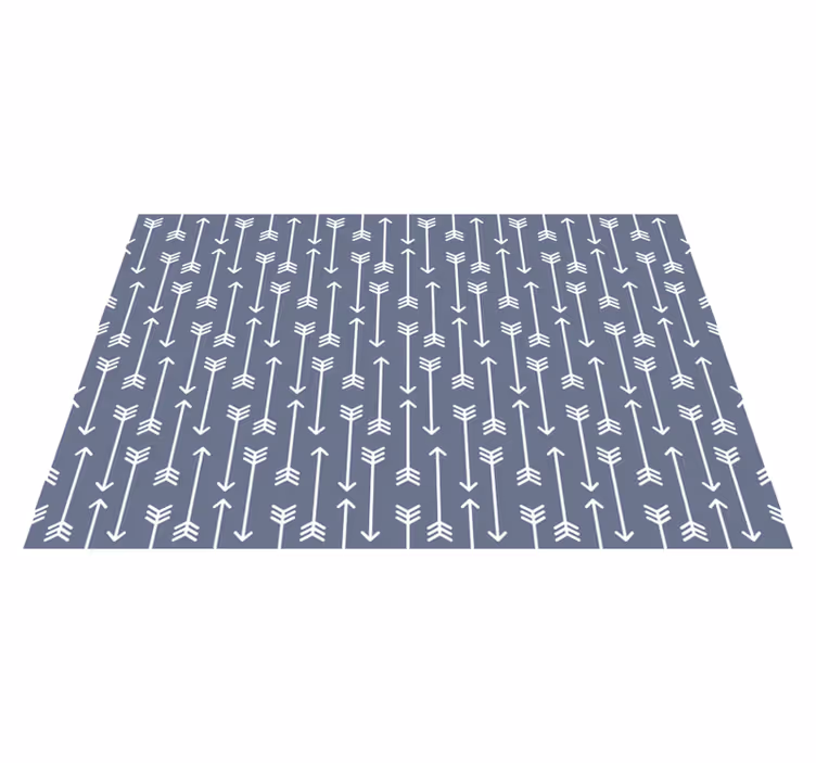 Alfombra vinílica rayas Rayas de flecha minimalistas - TenVinilo
