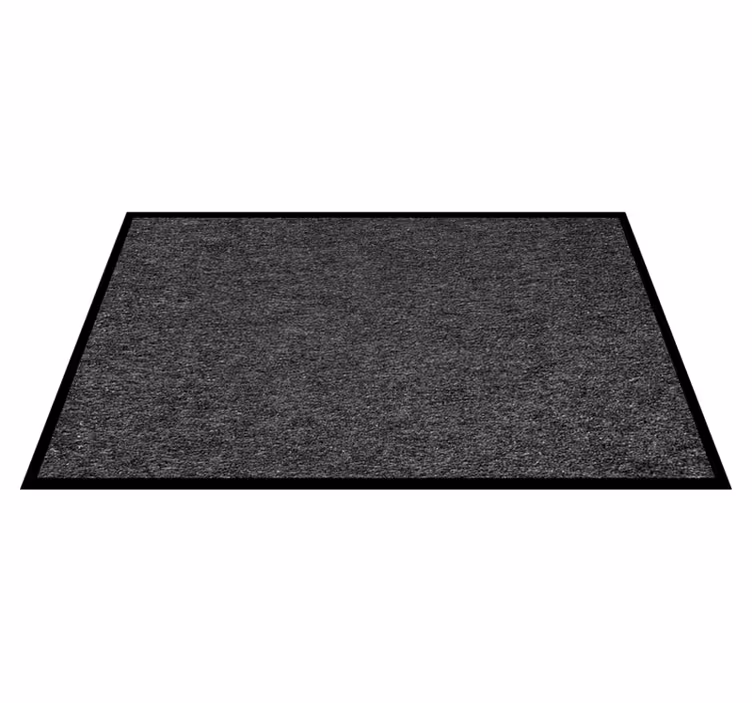 Alfombra de vinilo oficina textura de gris oscuro - TenVinilo