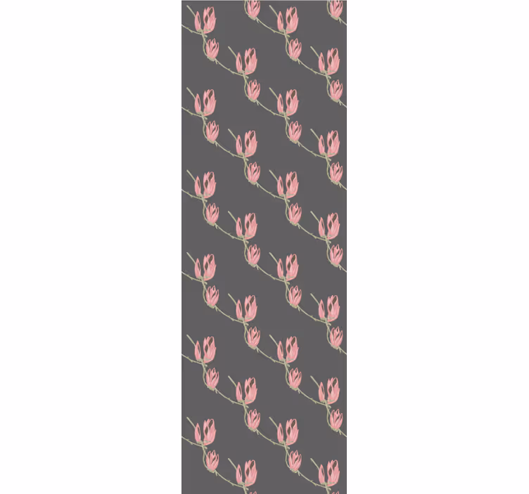 Papel tapiz flores diseño floral elegante - TenVinilo