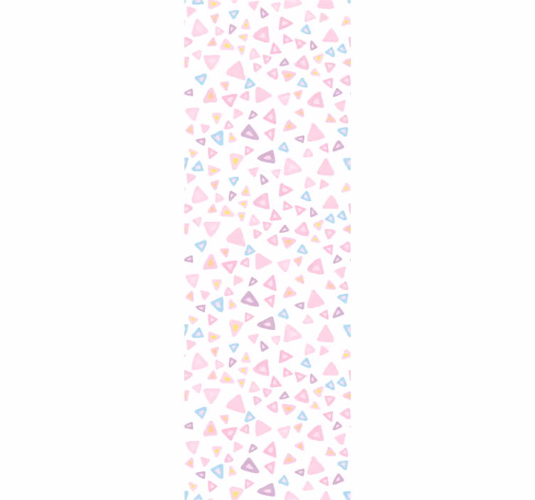 Papel tapiz triángulos patrón de triángulo pastel - TenVinilo