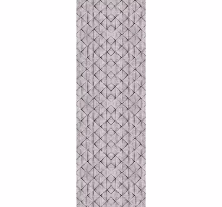 Papel tapiz geométrico patrón cuadrado texturizado - TenVinilo