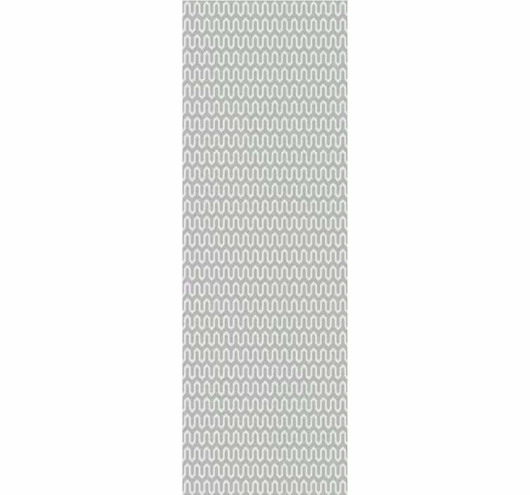 Papel tapiz geométrico patrón ondulado elegante - TenVinilo