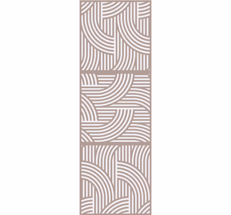 Papel tapiz para sala líneas elegantes y organizadas - TenVinilo
