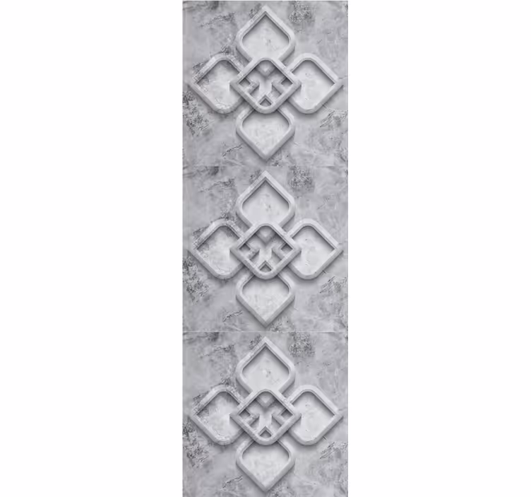 Papel tapiz piedra elegante motivo geométrico - TenVinilo