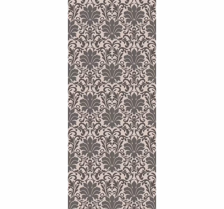Papel tapiz floral elegantes arcos florales - TenVinilo