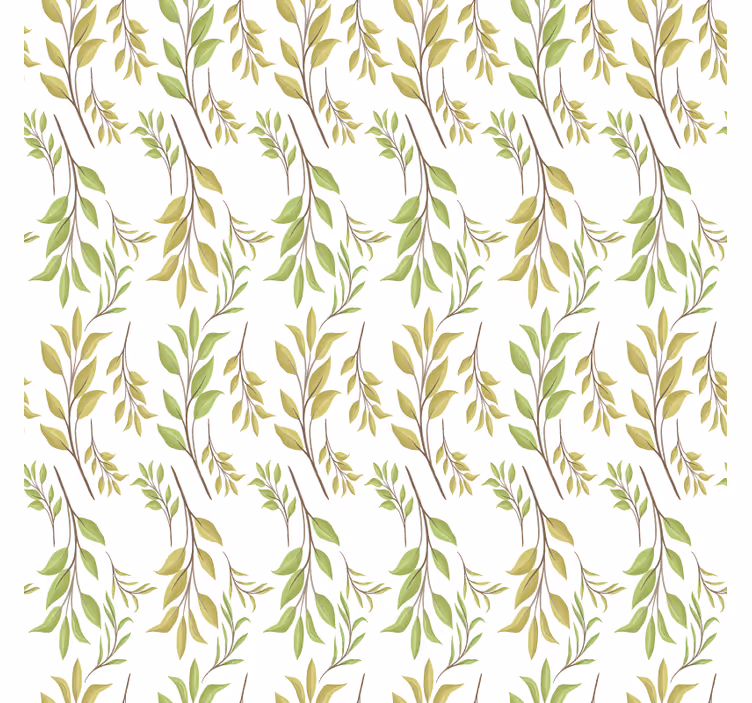 Papel tapiz naturaleza motivo verde frondoso - TenVinilo
