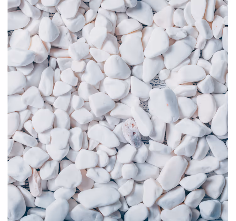 Papel tapiz piedra blanco realista - TenVinilo