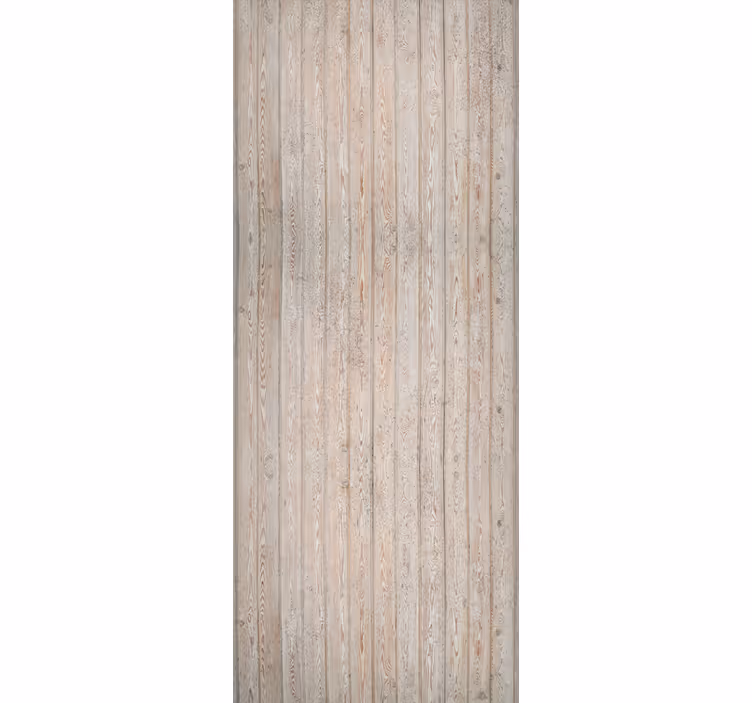 Papel tapiz ornamental tablones horizontales marrón claro - TenVinilo