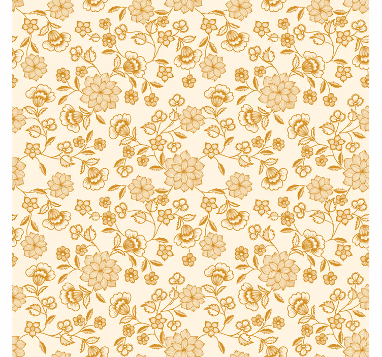 Papel tapiz ornamental musa botánica graciosa - TenVinilo
