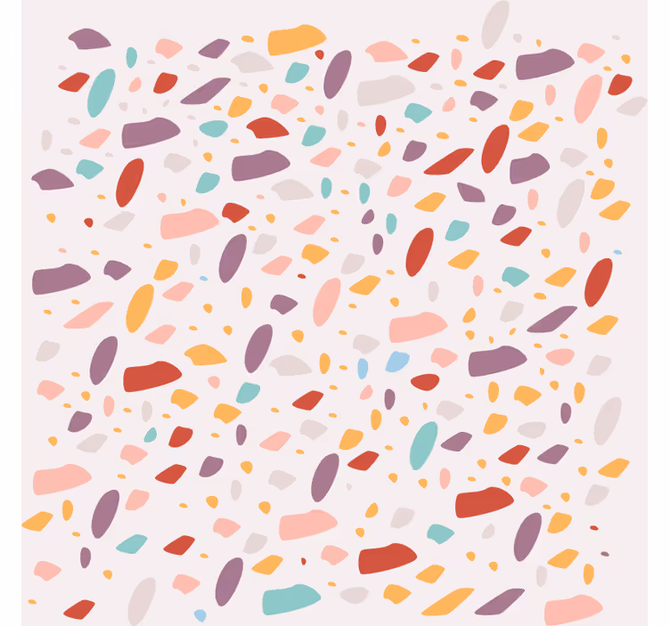 Papel tapiz mármol mesa de piedras coloridas - TenVinilo