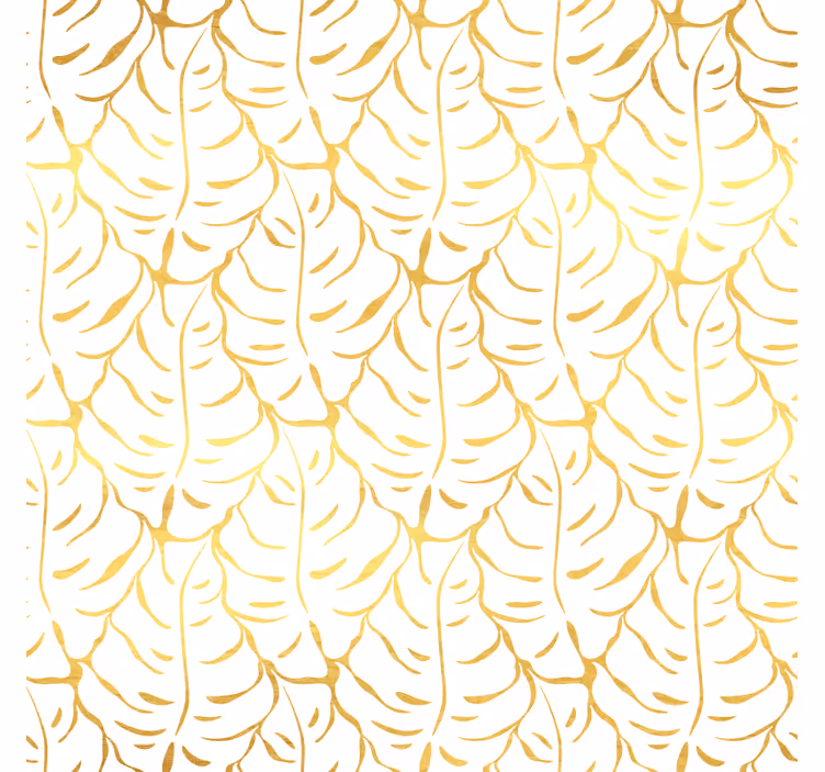 Papel tapiz para recámara hojas tropicales elegantes - TenVinilo