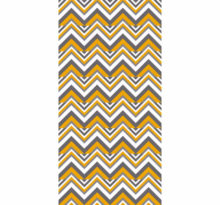 Papel tapiz para recámara estilo chevron - TenVinilo