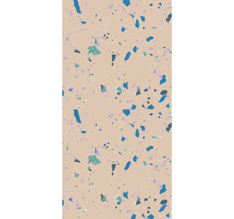 Papel tapiz para recámara componente geométrico abstracto - TenVinilo