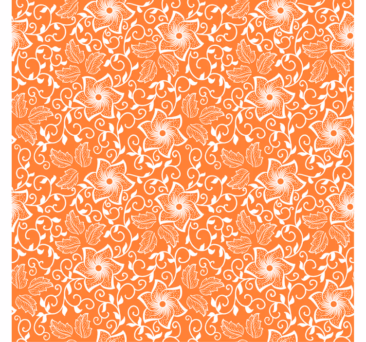 Papel tapiz para recámara motivo floral - TenVinilo