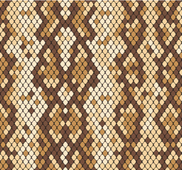 Papel tapiz animales estampado de piel de serpiente - TenVinilo