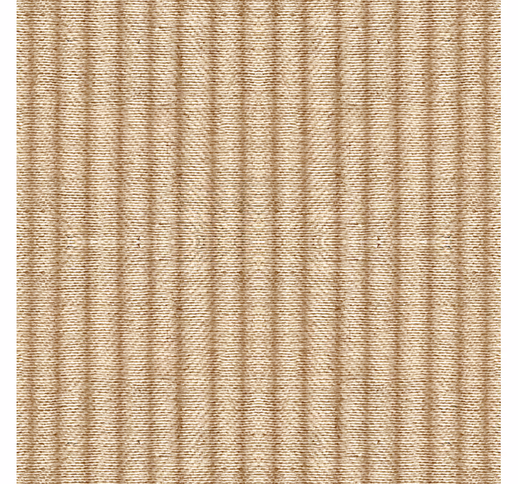 Papel tapiz recámara matrimonial yute marrón realista - TenVinilo