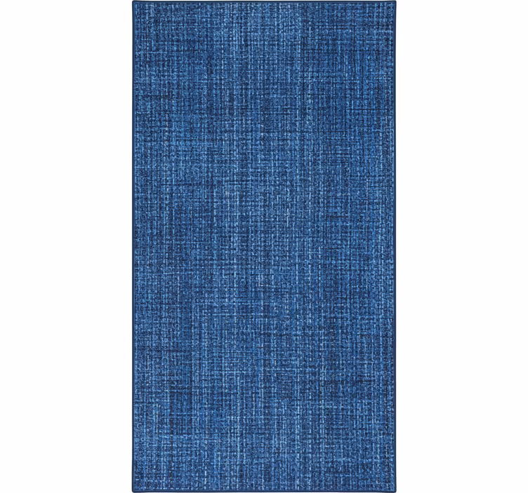 Papel tapiz textura efecto tela azul - TenVinilo
