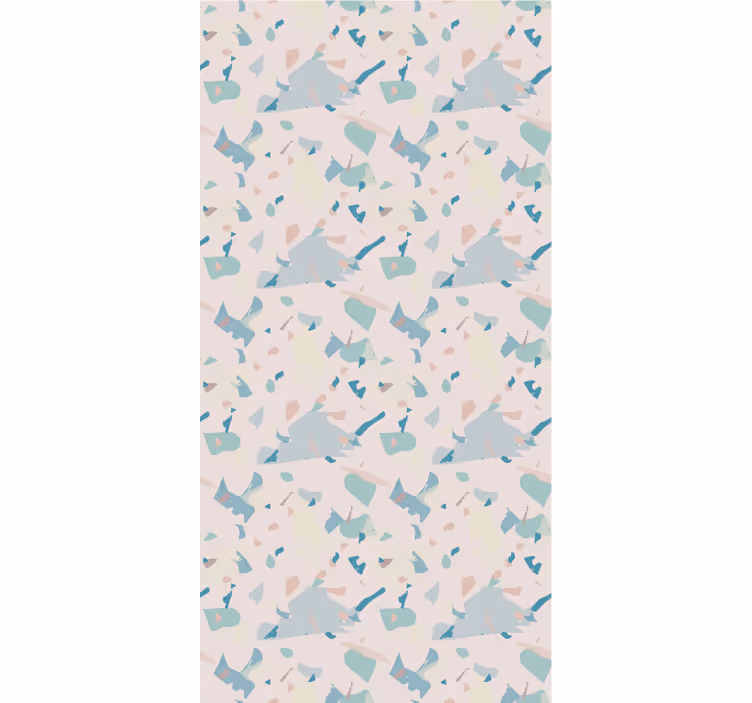Papel tapiz textura de baldosas y losas de terrazzo - TenVinilo
