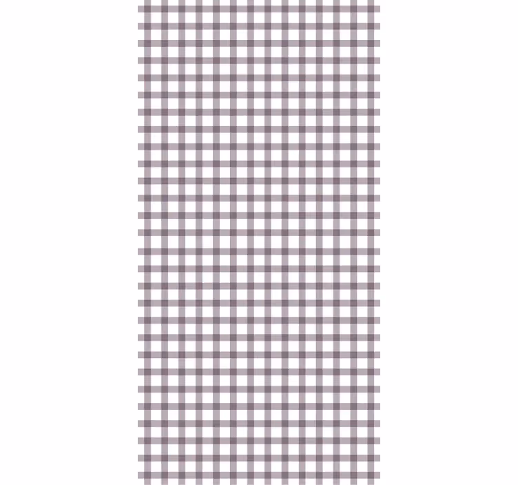 Papel tapiz textura gingham lila - TenVinilo