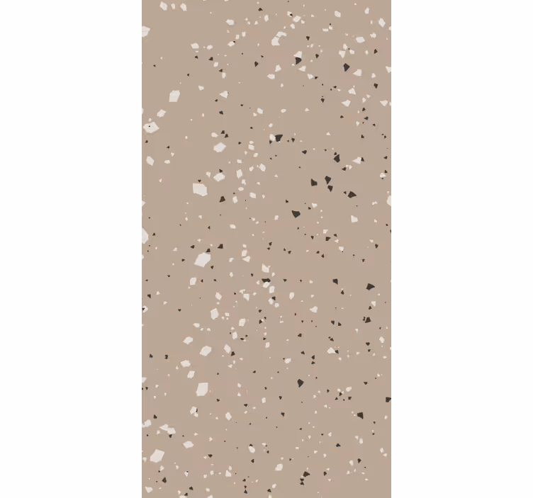 Papel tapiz mármol patrón terrazzo neutro - TenVinilo