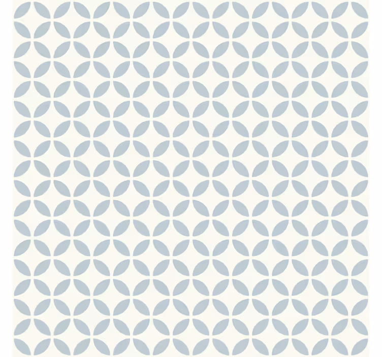 Papel tapiz azulejos diseño de patrón circular - TenVinilo