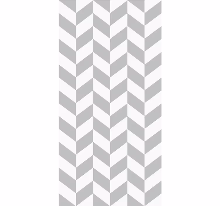 Papel tapiz nórdico patrón espiga blanco y gris - TenVinilo