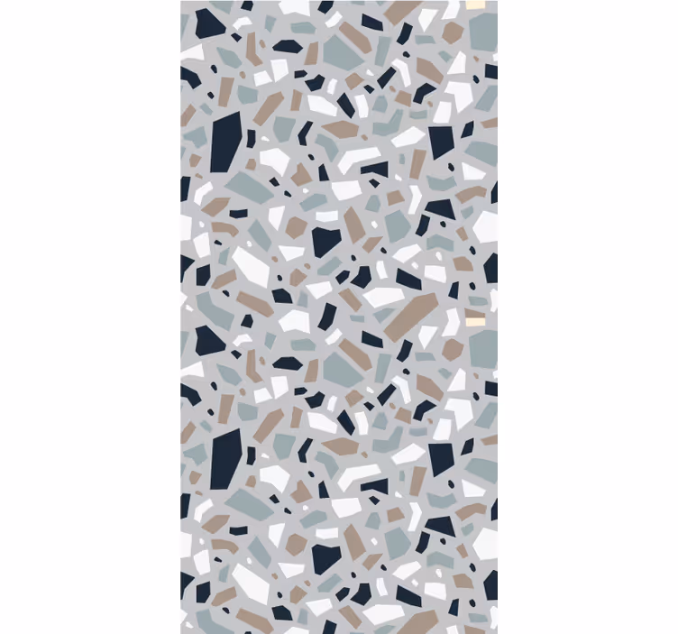 Papel tapiz textura patrón terrazzo abstracto - TenVinilo