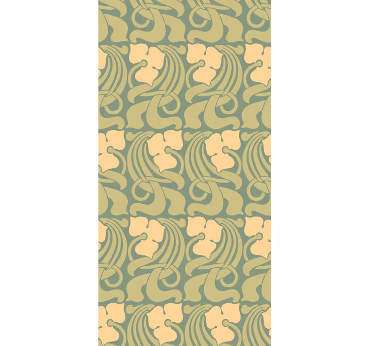 Papel tapiz clásico diseño art nouveau - TenVinilo