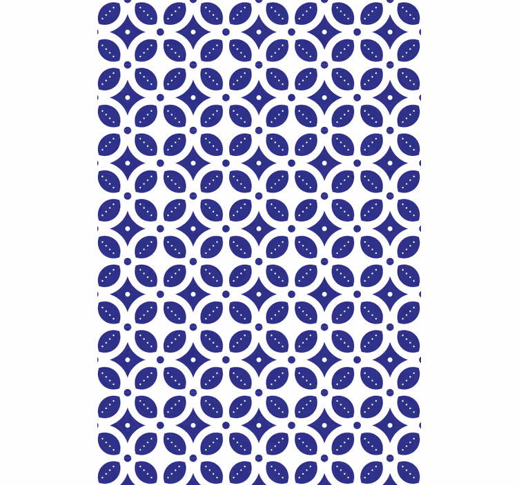 Papel tapiz para sala con diseño geométrico - TenVinilo