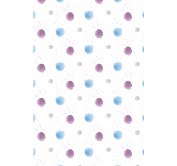 Papel tapiz para sala círculos coloridos vibrantes - TenVinilo