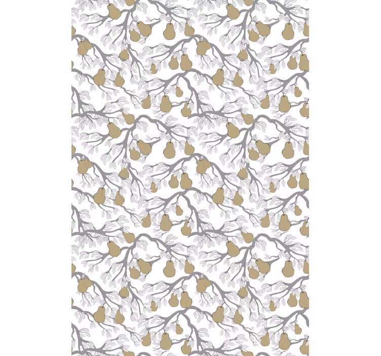 Papel tapiz árboles diseño de corteza escandinava - TenVinilo