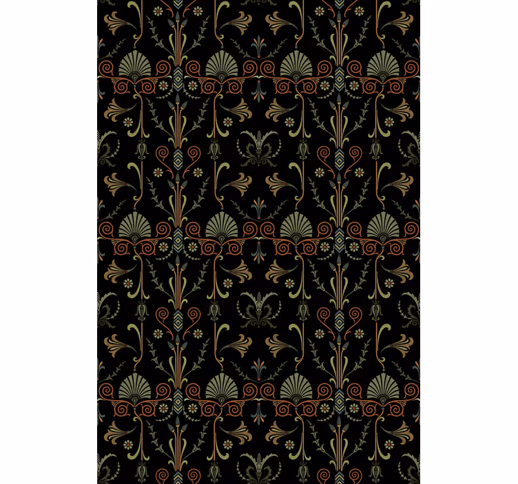 Papel tapiz cocina motivos de follaje elegantes - TenVinilo