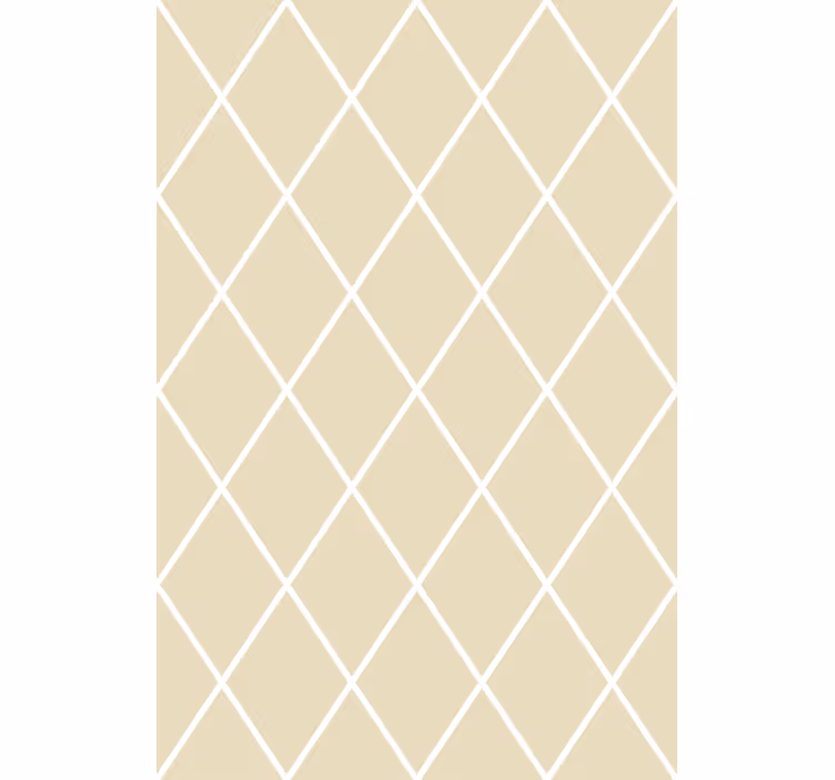 Papel tapiz moderno elegancia en patrón diamante - TenVinilo