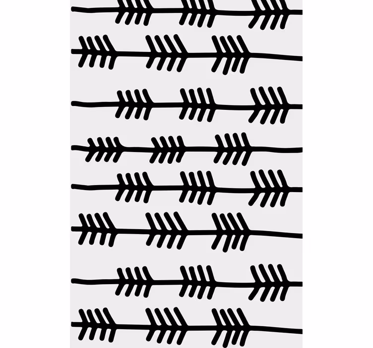 Papel tapiz moderno diseño de flechas - TenVinilo