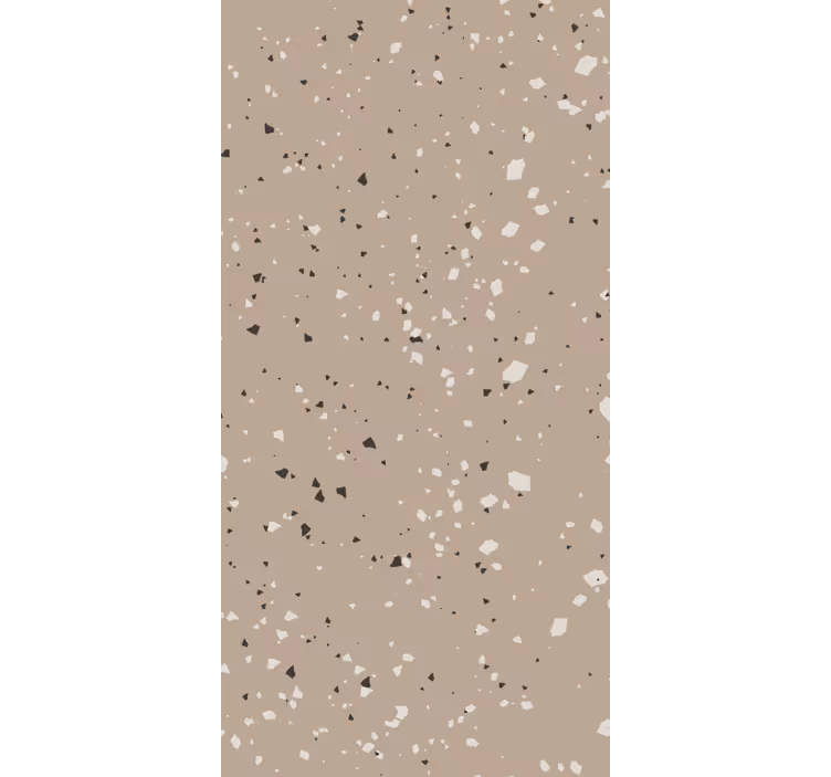 Papel tapiz cocina beige textura de terrazzo - TenVinilo