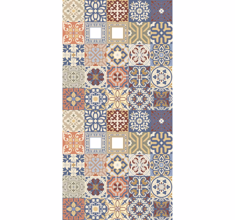 Papel tapiz cocina hidráulico multicolor - TenVinilo