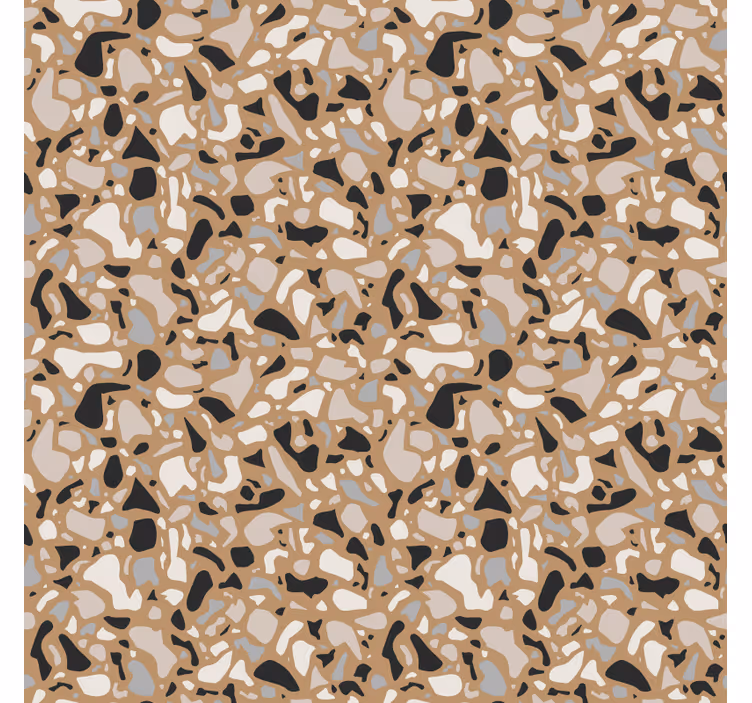Papel tapiz baño patrón piedra texturizada - TenVinilo