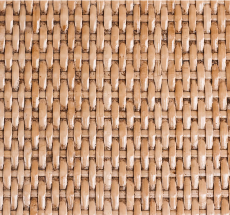 Papel tapiz baño patrón de tejido natural - TenVinilo