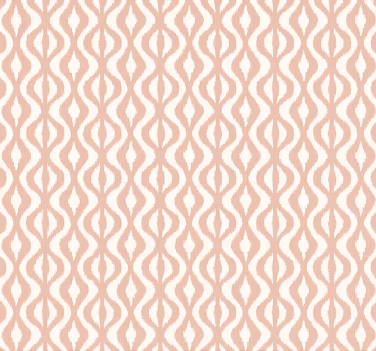 Papel tapiz recámara matrimonial rosa polvoriento geométrico - TenVinilo
