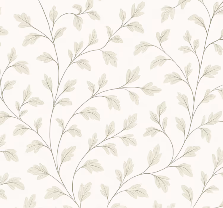 Papel tapiz para sala hoja sutil - TenVinilo