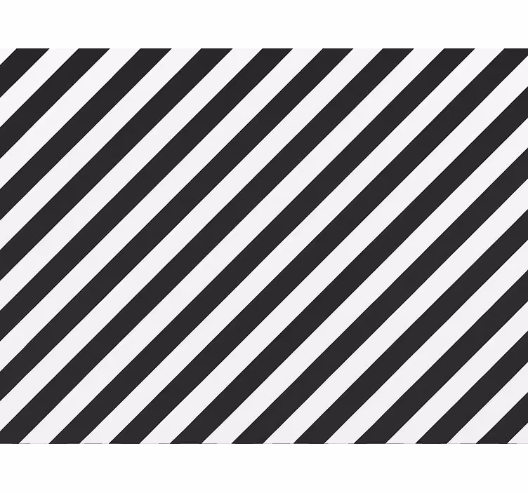 Papel tapiz para sala rayas clásicas en blanco y negro - TenVinilo