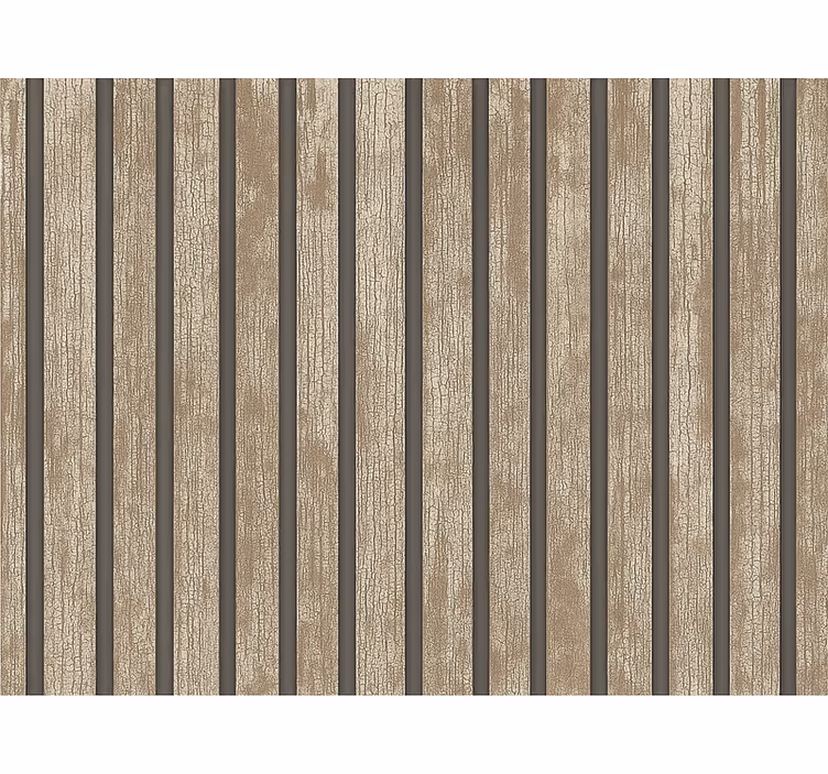 Papel tapiz para sala madera rústica - TenVinilo