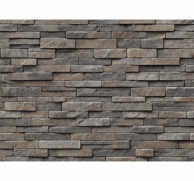 Papel tapiz piedra piedra natural de ledge earth - TenVinilo